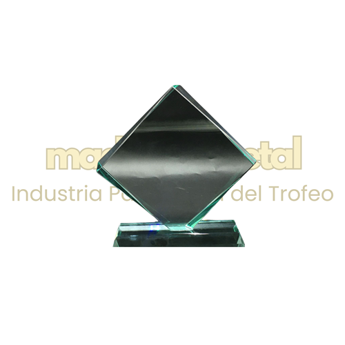 Imagen de Reconocimiento en cristal esmeralda - M20.I143/23